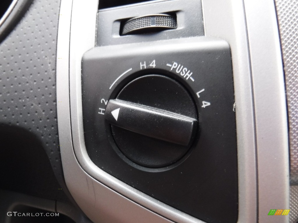 2007 Tacoma V6 TRD Sport Double Cab 4x4 - Black Sand Pearl / Graphite Gray photo #19
