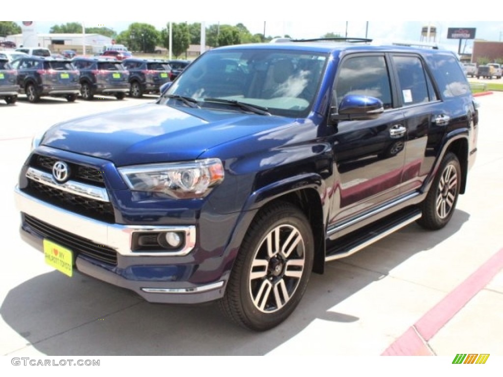 2018 4Runner Limited - Nautical Blue Metallic / Sand Beige photo #3