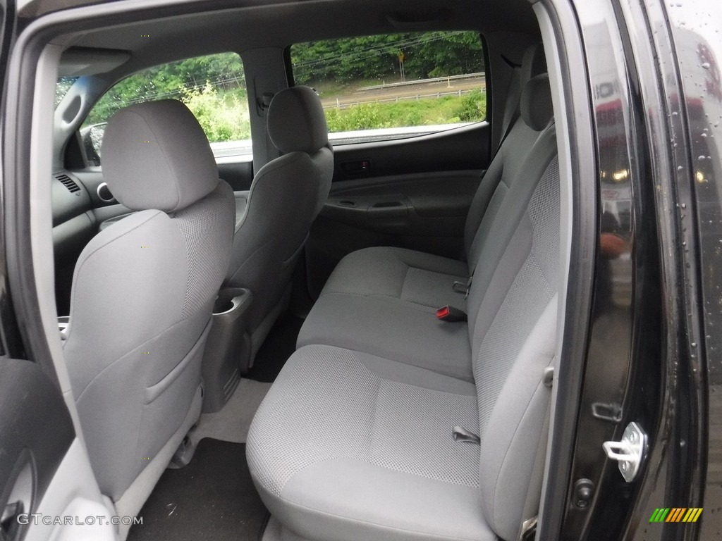 2007 Tacoma V6 TRD Sport Double Cab 4x4 - Black Sand Pearl / Graphite Gray photo #24