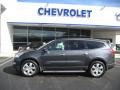 2009 Cyber Gray Metallic Chevrolet Traverse LTZ  photo #2