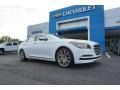 Casablanca White 2017 Hyundai Genesis G80 RWD