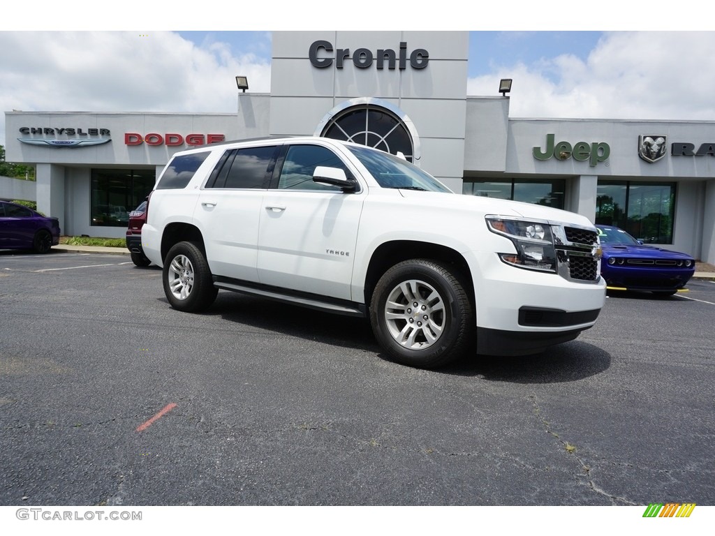 2017 Tahoe LT - Summit White / Jet Black photo #1