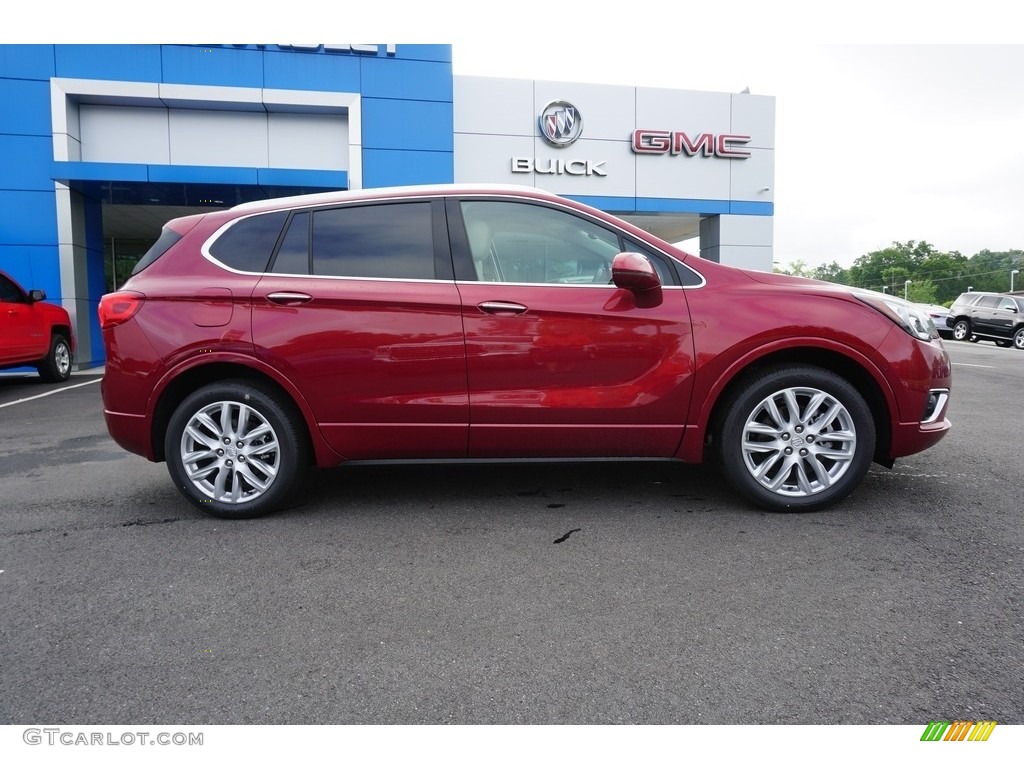 Chili Red Metallic 2019 Buick Envision Premium II AWD Exterior Photo #127481985
