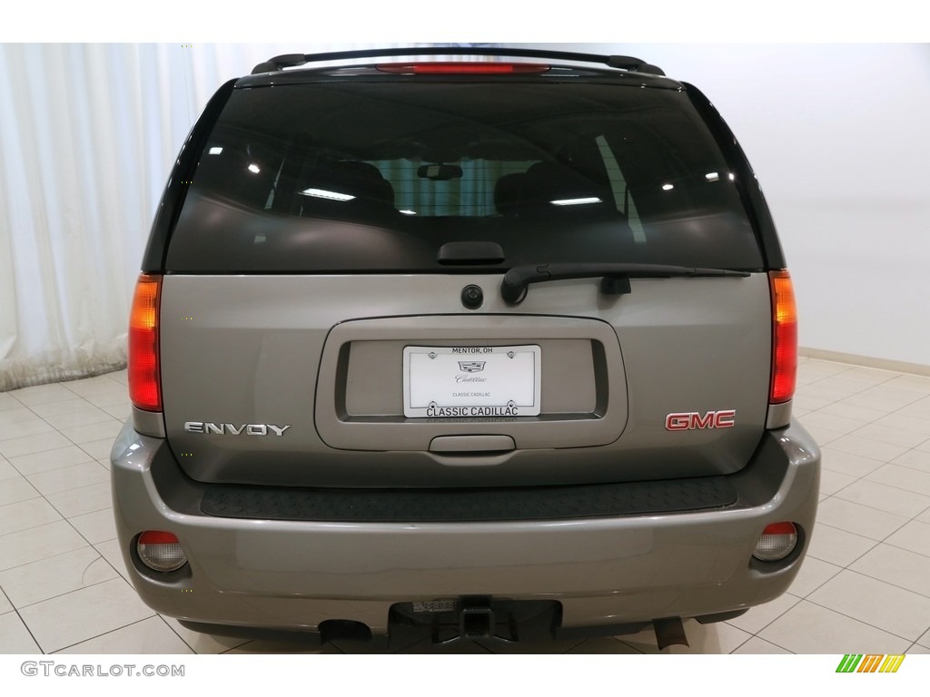 2008 Envoy Denali 4x4 - Steel Gray Metallic / Ebony photo #21