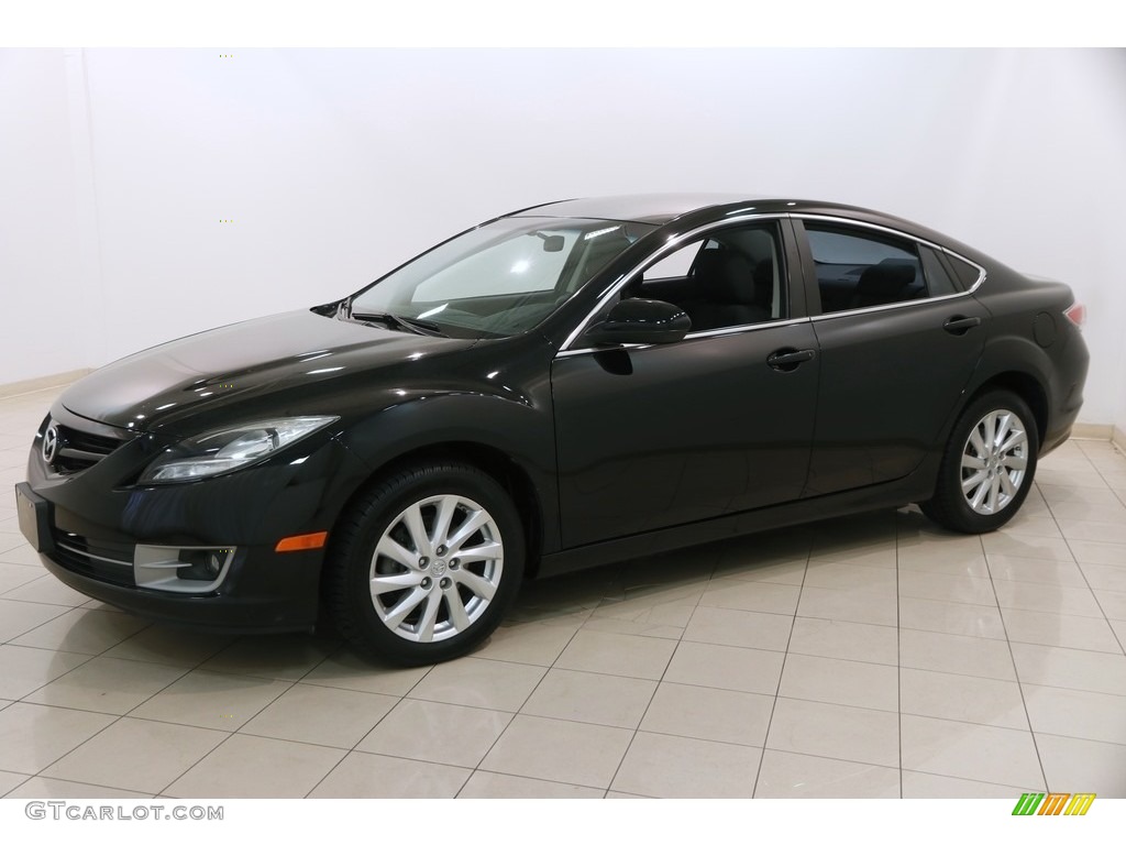 2011 MAZDA6 i Touring Sedan - Ebony Black / Black photo #3