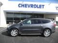 2009 Cyber Gray Metallic Chevrolet Traverse LT  photo #2