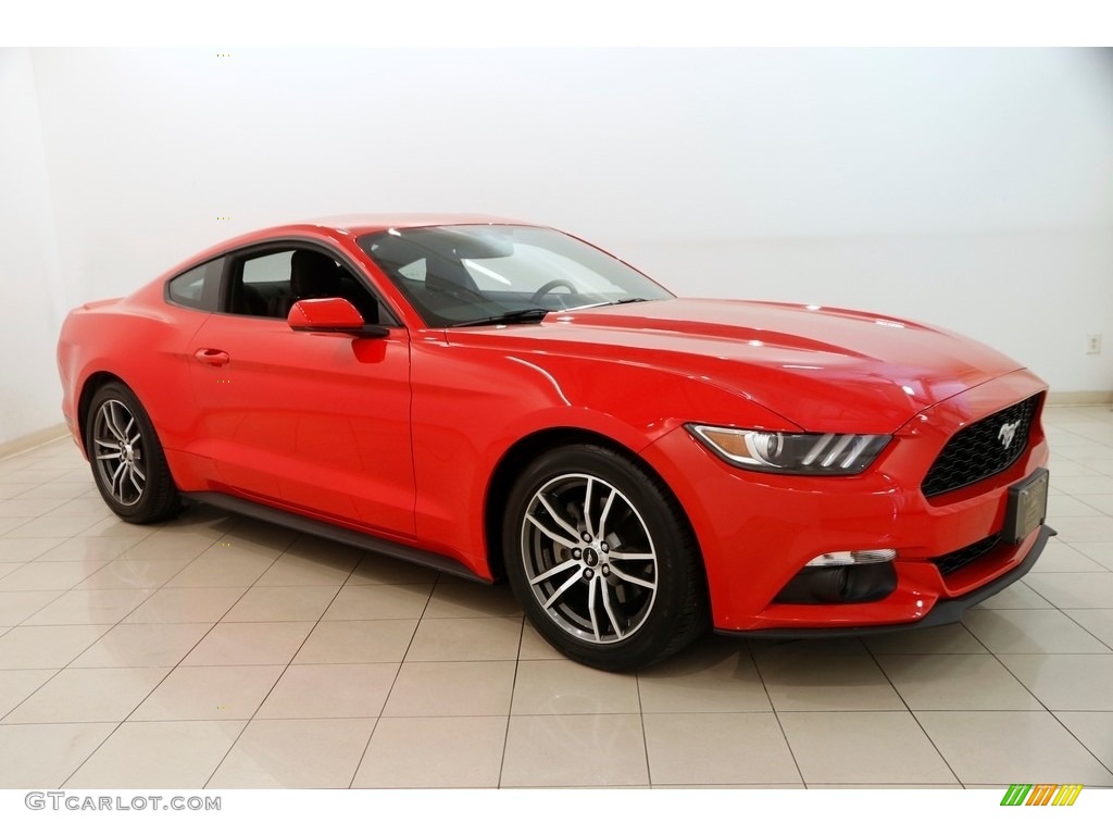 2016 Mustang EcoBoost Coupe - Race Red / Ebony photo #1