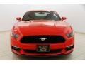 2016 Race Red Ford Mustang EcoBoost Coupe  photo #2