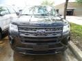 2018 Shadow Black Ford Explorer XLT 4WD  photo #2