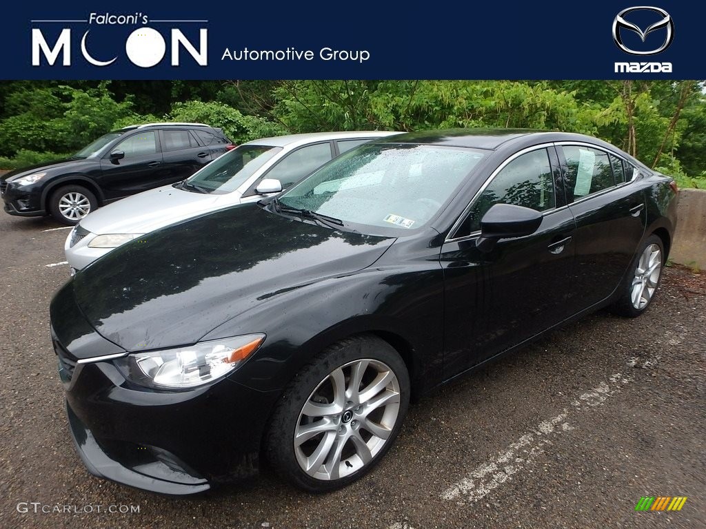 2014 MAZDA6 Touring - Jet Black Mica / Black photo #1