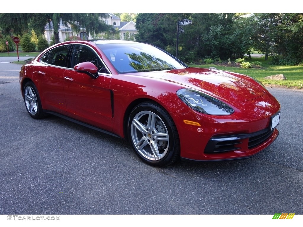 Carmine Red 2018 Porsche Panamera 4S Exterior Photo #127486733