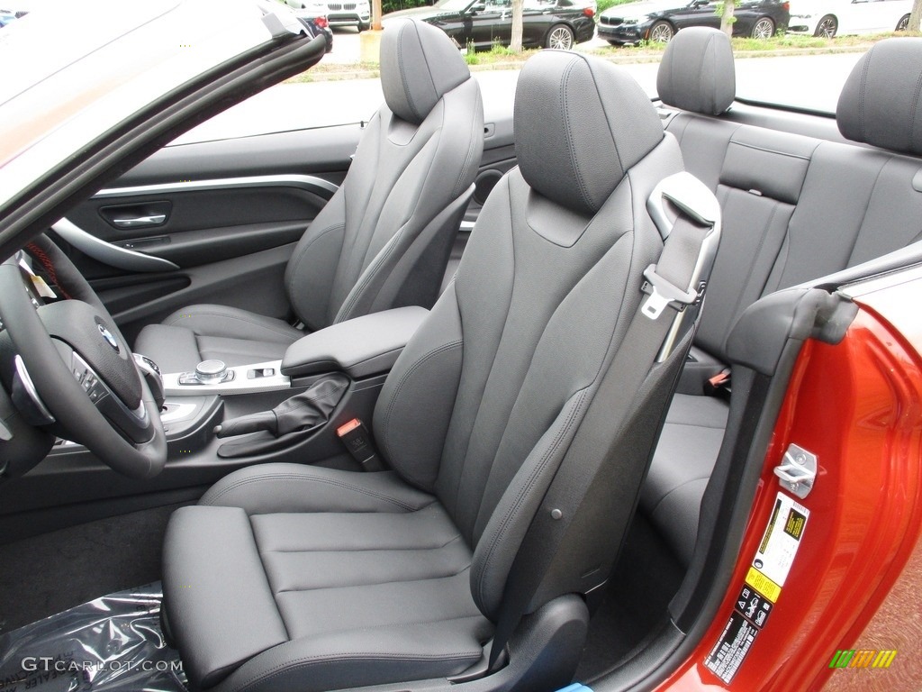 2019 4 Series 430i xDrive Convertible - Sunset Orange Metallic / Black photo #13
