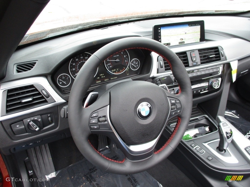 2019 4 Series 430i xDrive Convertible - Sunset Orange Metallic / Black photo #15
