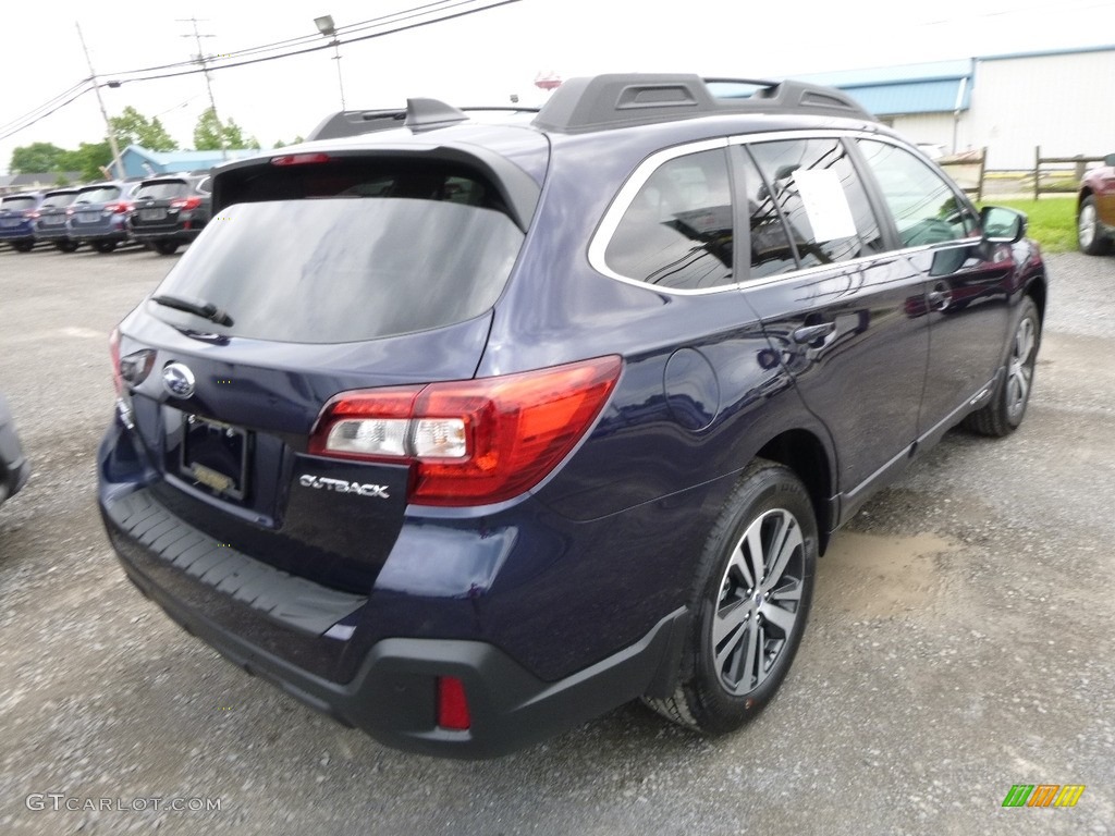 2018 Outback 2.5i Limited - Dark Blue Pearl / Ivory photo #4