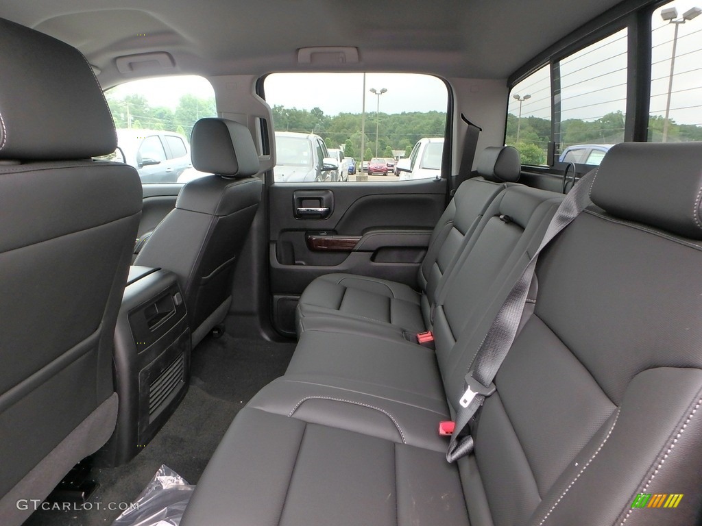2018 GMC Sierra 1500 SLT Crew Cab 4WD Rear Seat Photo #127487669