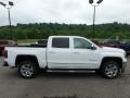 Summit White - Sierra 1500 SLT Crew Cab 4WD Photo No. 4