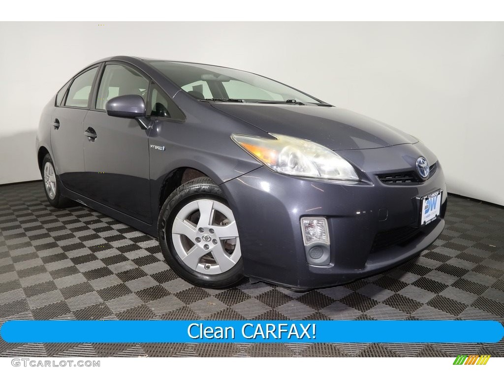 2010 Prius Hybrid II - Winter Gray Metallic / Dark Gray photo #1