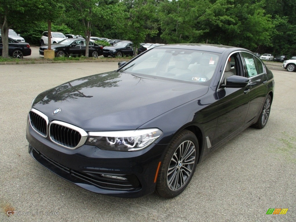2018 5 Series 530i xDrive Sedan - Imperial Blue Metallic / Ivory White photo #7