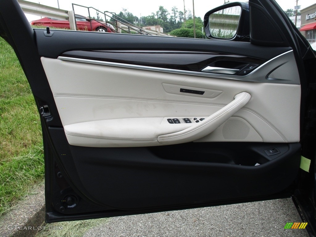 2018 5 Series 530i xDrive Sedan - Imperial Blue Metallic / Ivory White photo #10