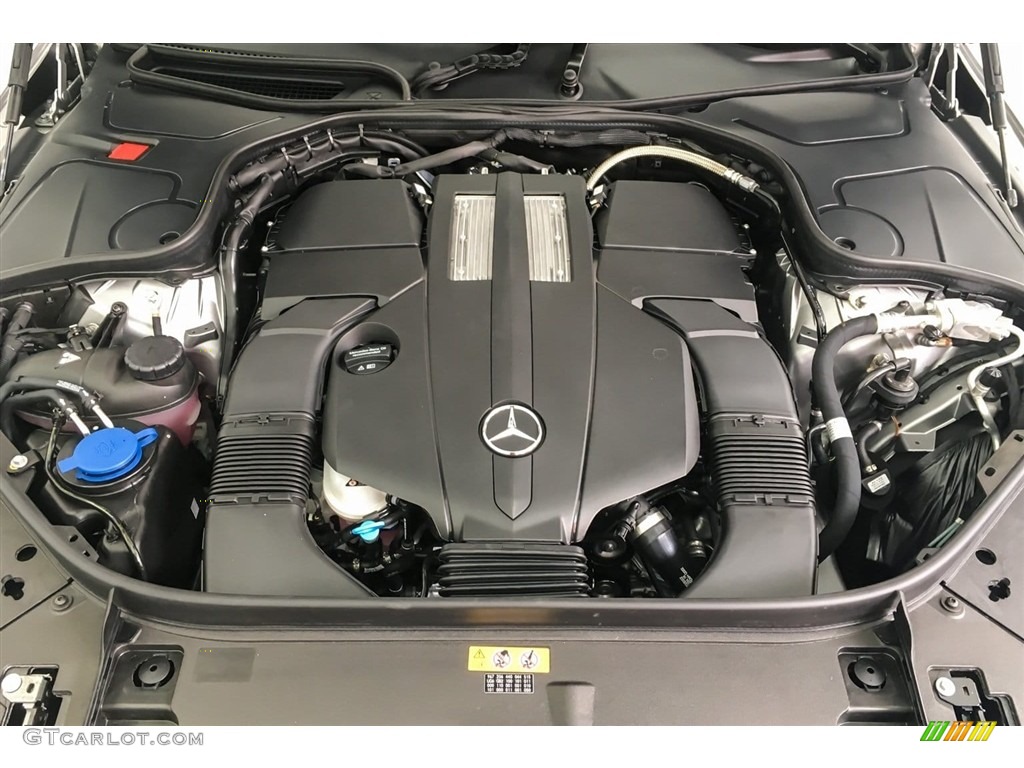 2018 Mercedes-Benz S 450 Sedan 3.0 Liter biturbo DOHC 24-Valve VVT V6 Engine Photo #127488932