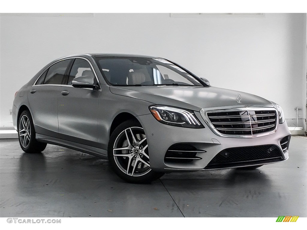 designo Allanite Grey Magno (Matte) 2018 Mercedes-Benz S 450 Sedan Exterior Photo #127489028