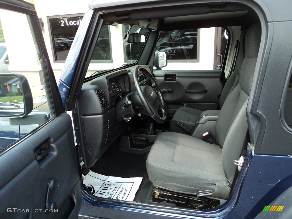 2006 Wrangler Rubicon 4x4 - Midnight Blue Pearl / Dark Slate Gray photo #6