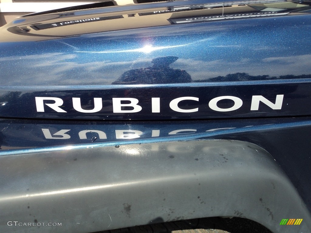 2006 Wrangler Rubicon 4x4 - Midnight Blue Pearl / Dark Slate Gray photo #22