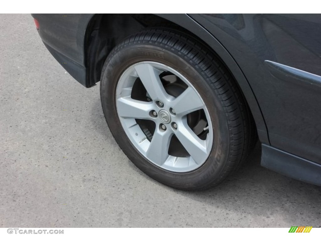 2007 RX 350 - Flint Gray Mica / Black photo #11