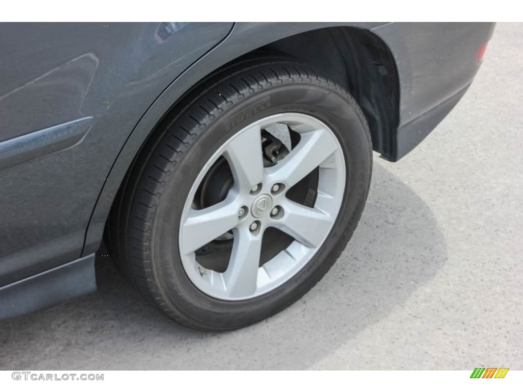2007 RX 350 - Flint Gray Mica / Black photo #12