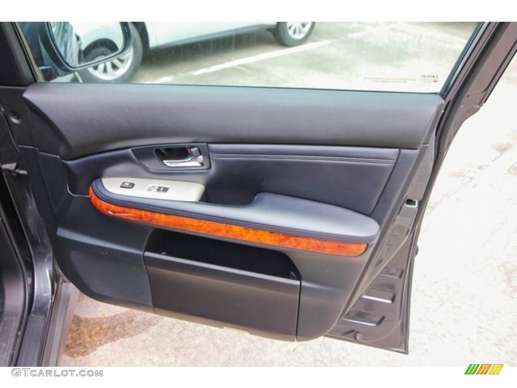 2007 RX 350 - Flint Gray Mica / Black photo #25