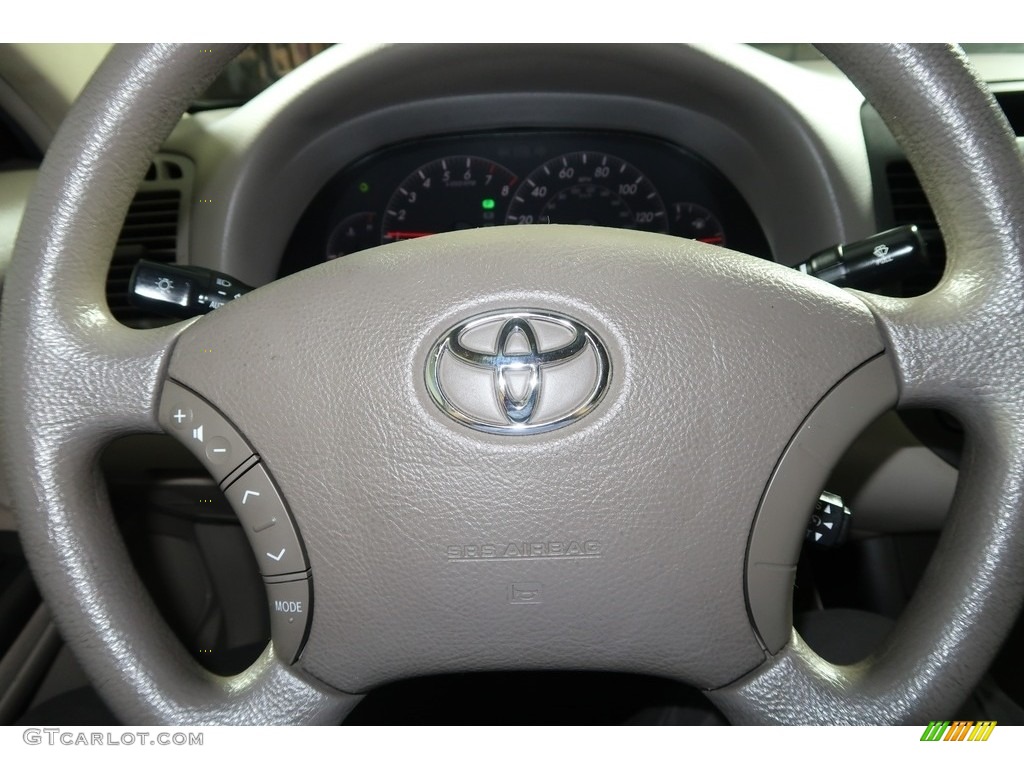 2006 Camry LE - Phantom Gray Pearl / Stone Gray photo #14