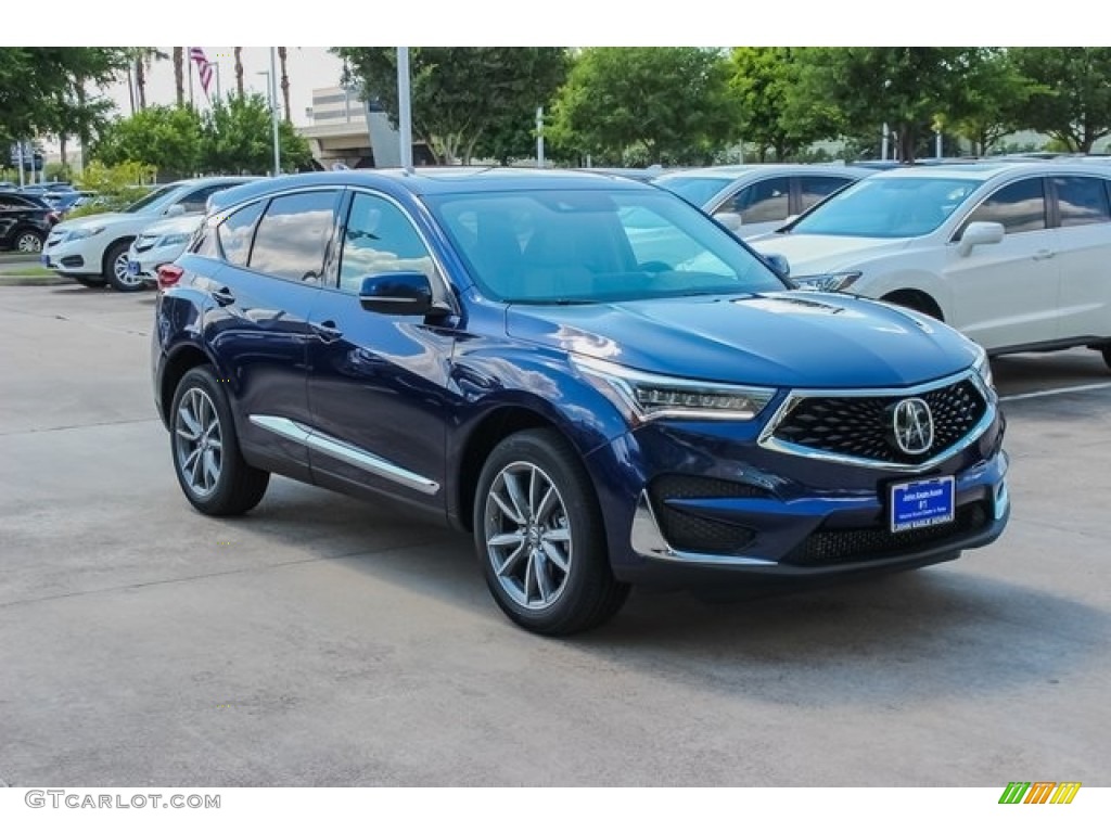 Fathom Blue Pearl 2019 Acura RDX Technology Exterior Photo #127492982