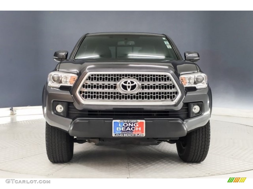 2016 Tacoma TRD Off-Road Double Cab 4x4 - Magnetic Gray Metallic / Cement Gray photo #2