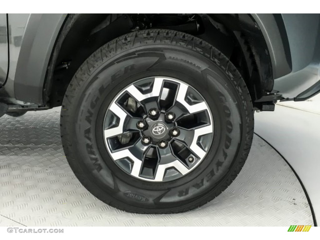 2016 Tacoma TRD Off-Road Double Cab 4x4 - Magnetic Gray Metallic / Cement Gray photo #8