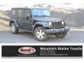2010 Natural Green Pearl Jeep Wrangler Unlimited Sport 4x4 #127486175