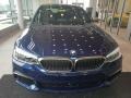 2018 Mediterranean Blue Metallic BMW 5 Series M550i xDrive Sedan  photo #4