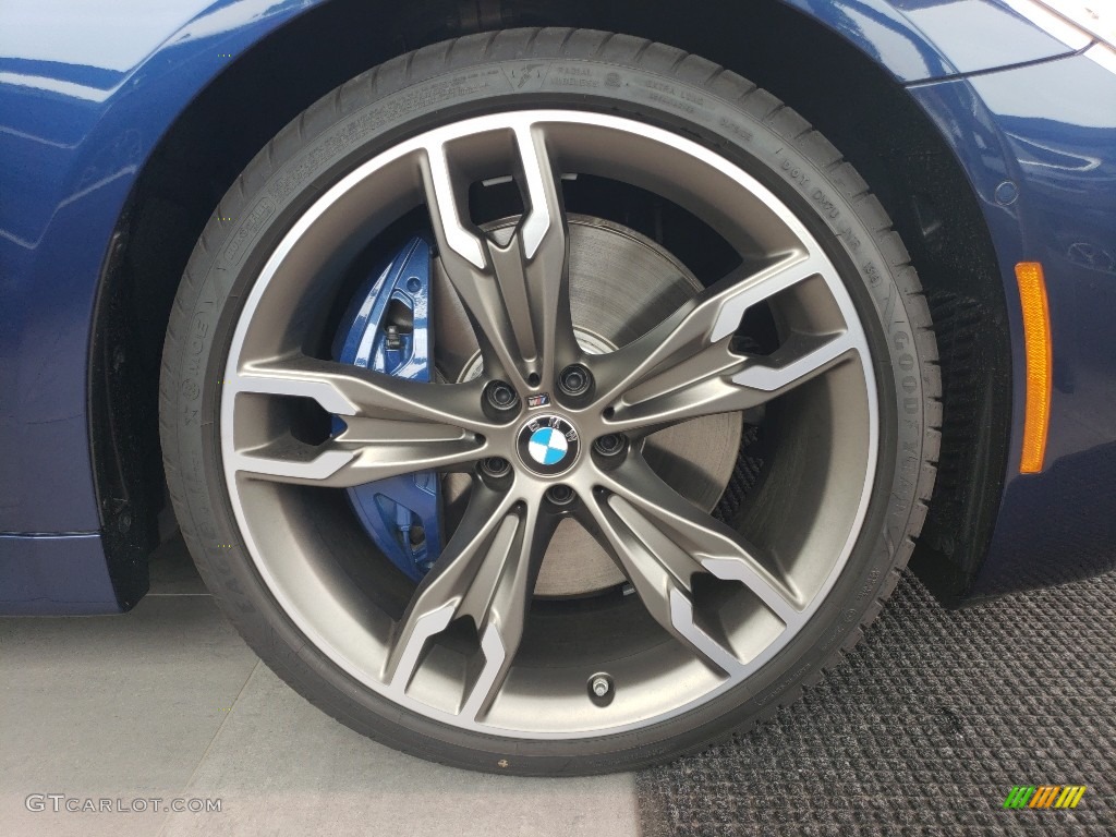2018 5 Series M550i xDrive Sedan - Mediterranean Blue Metallic / Black photo #5