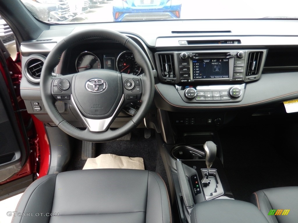 2018 RAV4 SE AWD - Ruby Flare Pearl / Black photo #5