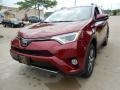 2018 Ruby Flare Pearl Toyota RAV4 XLE  photo #1