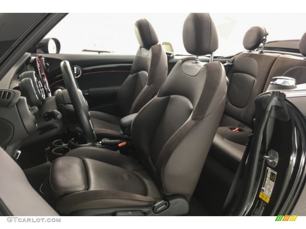 Chesterfield/Malt Brown Interior 2018 Mini Convertible Cooper S Photo #127501304