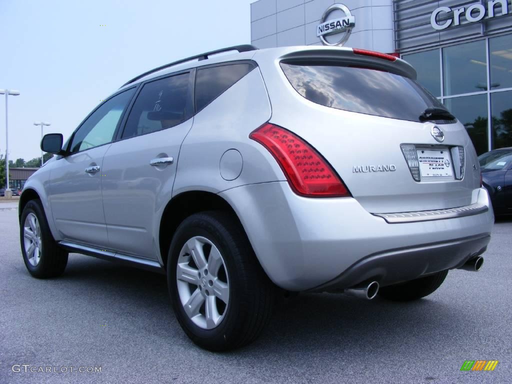 2006 Murano SL - Brilliant Silver Metallic / Charcoal photo #8