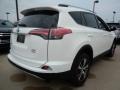 2018 Super White Toyota RAV4 XLE  photo #2