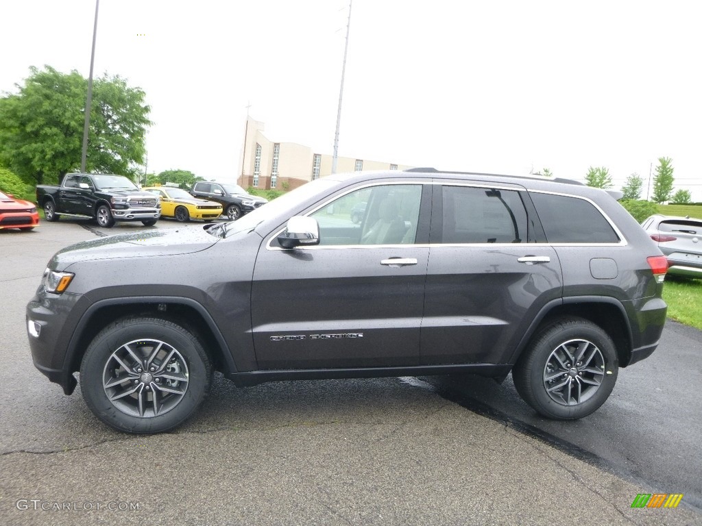 Granite Crystal Metallic 2018 Jeep Grand Cherokee Limited 4x4 Exterior Photo #127501700