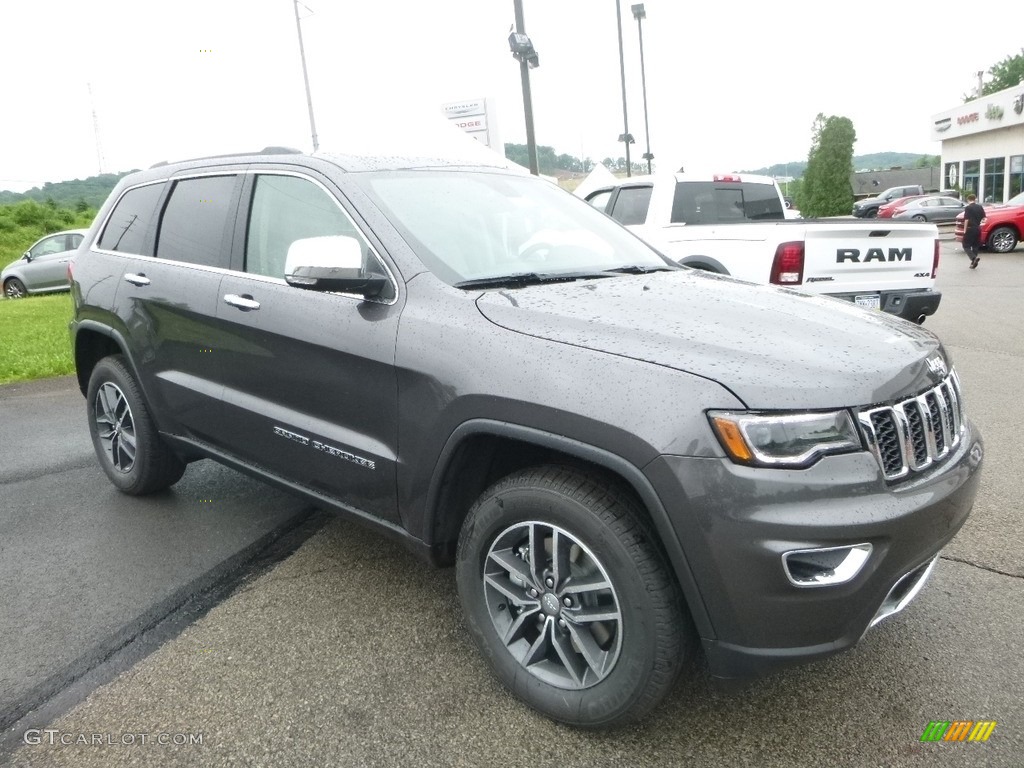 Granite Crystal Metallic 2018 Jeep Grand Cherokee Limited 4x4 Exterior Photo #127501874