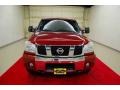 2006 Red Brawn Nissan Titan SE Crew Cab  photo #2