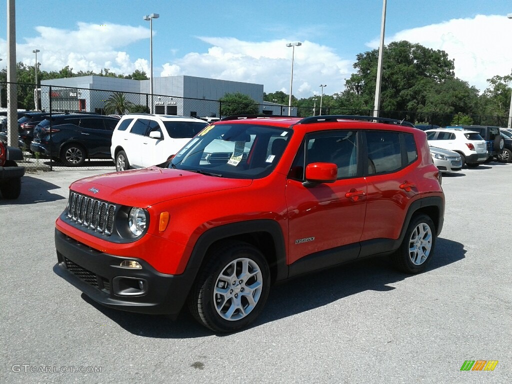 2018 Renegade Latitude - Colorado Red / Black photo #1