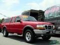1999 Bright Red Ford Ranger XLT Extended Cab 4x4  photo #8