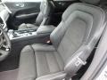 Charcoal Front Seat Photo for 2018 Volvo XC60 #127504241