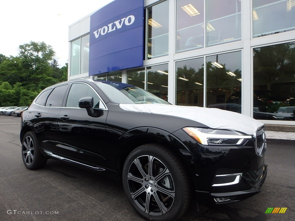 Onyx Black Metallic 2018 Volvo XC60 T6 AWD Inscription Exterior Photo #127505267
