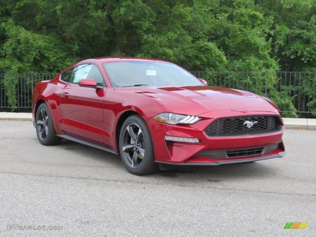 2018 Mustang EcoBoost Fastback - Ruby Red / Ebony photo #1